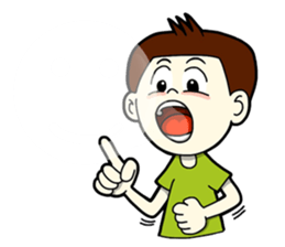 K boy (Touch Your Screen) sticker #8258247