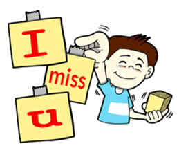 K boy (Touch Your Screen) sticker #8258250