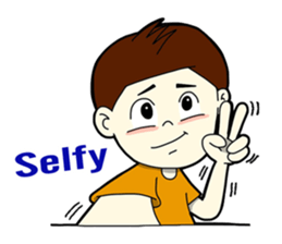 K boy (Touch Your Screen) sticker #8258253