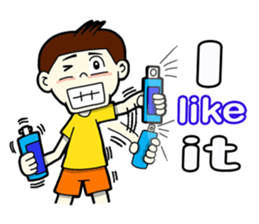 K boy (Touch Your Screen) sticker #8258259