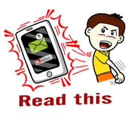 K boy (Touch Your Screen) sticker #8258272