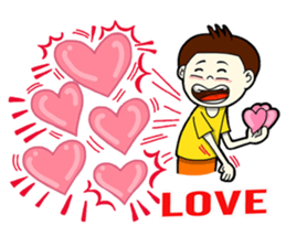 K boy (Touch Your Screen) sticker #8258273