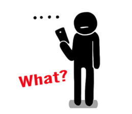 Sign Man sticker #8310041