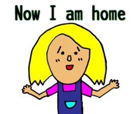 Usual mother stamp(English) sticker #8339510