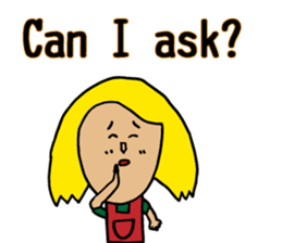 Usual mother stamp(English) sticker #8339512