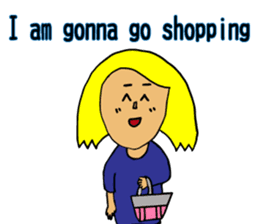 Usual mother stamp(English) sticker #8339518