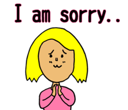 Usual mother stamp(English) sticker #8339522