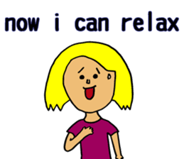 Usual mother stamp(English) sticker #8339527