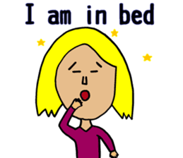 Usual mother stamp(English) sticker #8339533