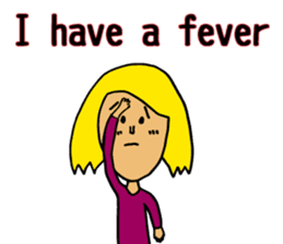 Usual mother stamp(English) sticker #8339536