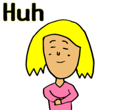 Usual mother stamp(English) sticker #8339537