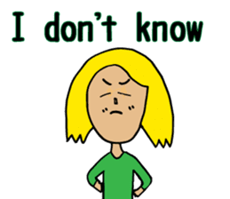 Usual mother stamp(English) sticker #8339540