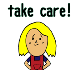 Usual mother stamp(English) sticker #8339541