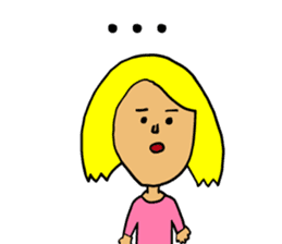 Usual mother stamp(English) sticker #8339543