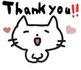 white cool cats sticker #8353341