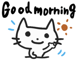 white cool cats sticker #8353344