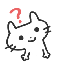 white cool cats sticker #8353352