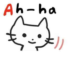 white cool cats sticker #8353353