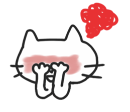 white cool cats sticker #8353355