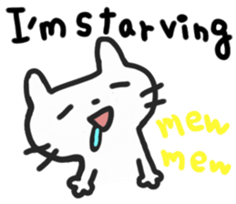 white cool cats sticker #8353356