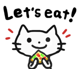 white cool cats sticker #8353357