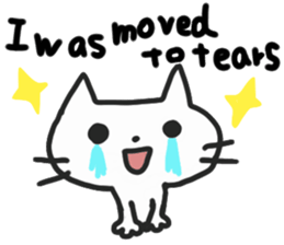 white cool cats sticker #8353359