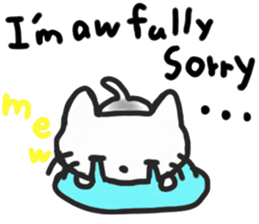 white cool cats sticker #8353361