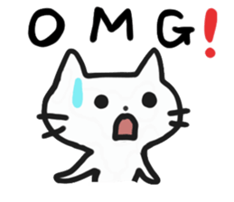 white cool cats sticker #8353362