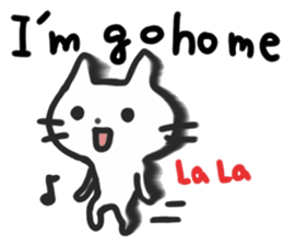 white cool cats sticker #8353373