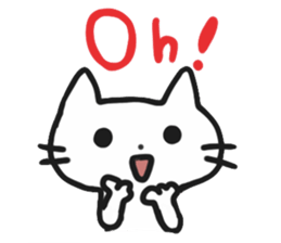 white cool cats sticker #8353374
