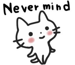 white cool cats sticker #8353377
