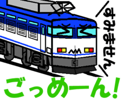 TRAIN STICKER TYPE LOCOMOTIVE Ver.1 sticker #8407920