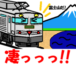 TRAIN STICKER TYPE LOCOMOTIVE Ver.1 sticker #8407937