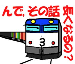 TRAIN STICKER "Railroad photographer" 1 sticker #8445497