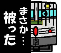 TRAIN STICKER "Railroad photographer" 1 sticker #8445499