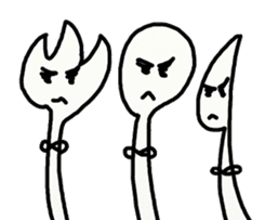 FORK KNIFE SPOON sticker #8480156