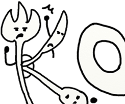 FORK KNIFE SPOON sticker #8480176