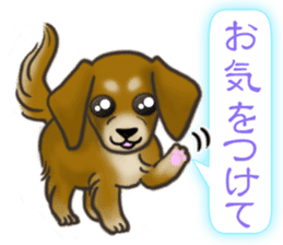 The Cute Dogs' Polite Messages sticker #8484308