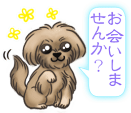 The Cute Dogs' Polite Messages sticker #8484317
