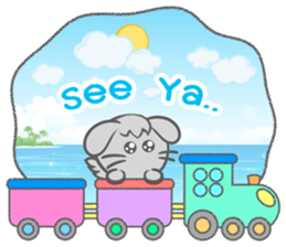 Moo-Ouan Chubbito Rabbit (Universal) sticker #8558344