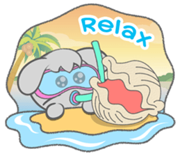 Moo-Ouan Chubbito Rabbit (Universal) sticker #8558345