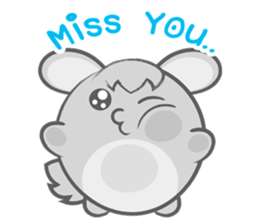 Moo-Ouan Chubbito Rabbit (Universal) sticker #8558360