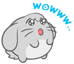 Moo-Ouan Chubbito Rabbit (Universal) sticker #8558361