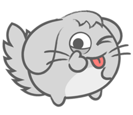 Moo-Ouan Chubbito Rabbit (Universal) sticker #8558362