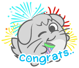 Moo-Ouan Chubbito Rabbit (Universal) sticker #8558363