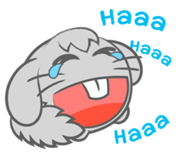 Moo-Ouan Chubbito Rabbit (Universal) sticker #8558364