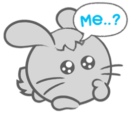 Moo-Ouan Chubbito Rabbit (Universal) sticker #8558368