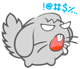 Moo-Ouan Chubbito Rabbit (Universal) sticker #8558371