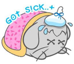 Moo-Ouan Chubbito Rabbit (Universal) sticker #8558375