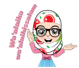 Aaila Muslim Mah Thai English Version sticker #8575742
